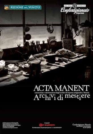 Acta manent. Archivi di mestiere